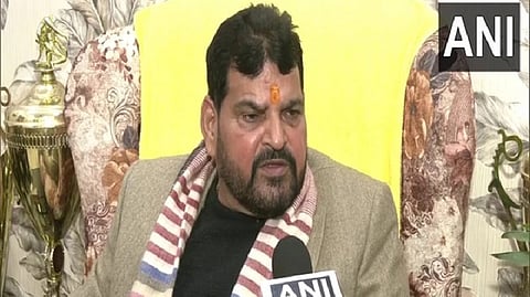 WFI president Brij Bhushan Sharan Singh