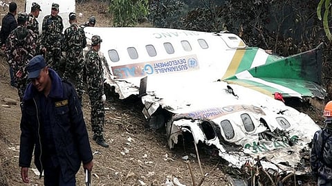 Search and rescue operation underway after the Yeti Airlines aircraft crashed