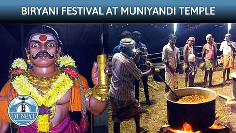 Biryani festival at Muniyandi temple