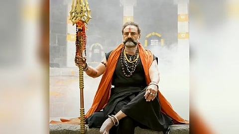 A still from the blockbuster Telugu movie "Akhanda"