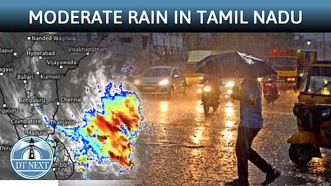 Moderate rain in Tamil Nadu for next three hours : IMD