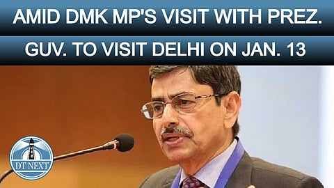 Tamil Nadu Governor RN Ravi is scheduled to visit Delhi