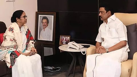 Mamata Banerjee; M K Stalin