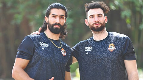 Danial Motazedi (right) and Andrew Kohut