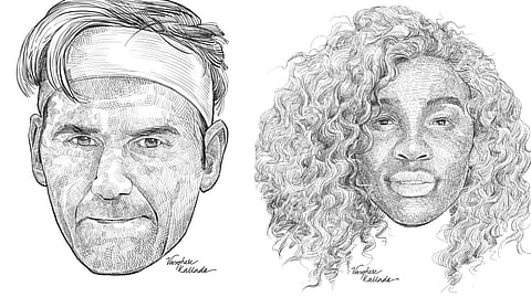 Tennis greats Serena and Federer call it a day after two decades of dominance