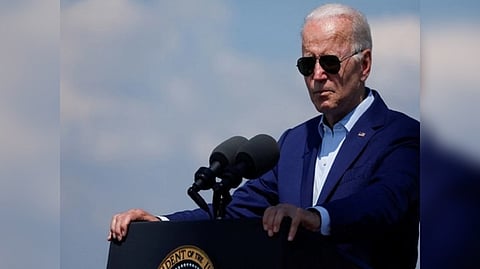 US President Joe Biden