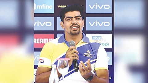 India and Tamil Thalaivas raider Pawan Sehrawat