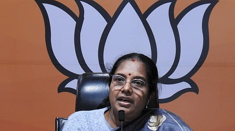 BJP legislator and Mahila Morcha National chief, Vanathi Srinivasan