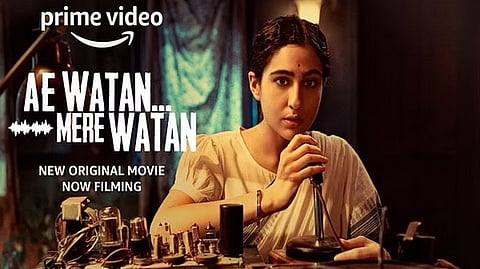 First look of actor Sara Ali Khan in Ae Watan Mere Watan