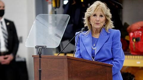 U.S. first lady Jill Biden