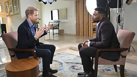 Prince Harry gives interview for "Good Morning America"