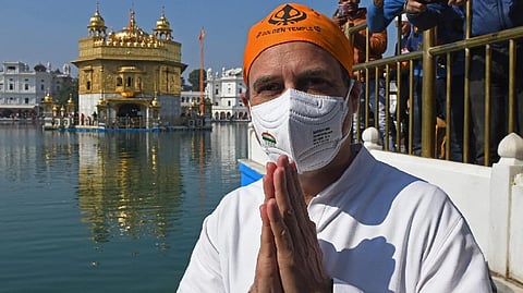 Congress leader Rahul Gandhi