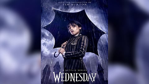 Jenna Ortega starrer 'Wednesday' poster