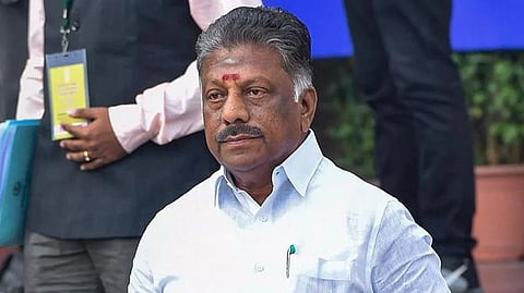 Former CM O Panneerselvam
