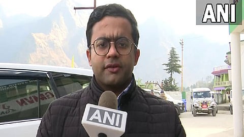 Chamoli District Magistrate Himanshu Khurana.