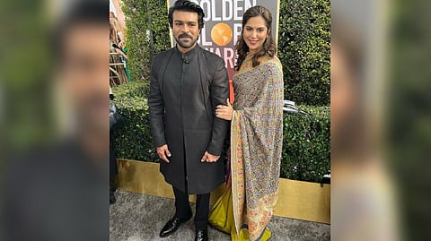 Ram Charan and his wife Upasana Kamineni