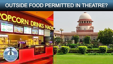 Outside food permitted in theatre?