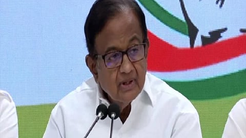 Former Union Finance Minister P Chidambaram