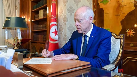 Tunisian President Kais Saied