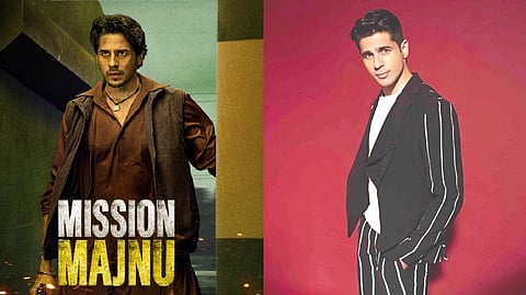 Poster of 'Mission Majnu'; Sidharth Malhotra