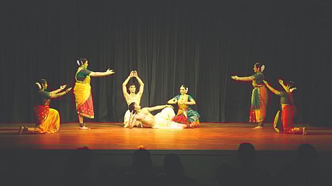 A performance at the renovated TEACH auditorium
