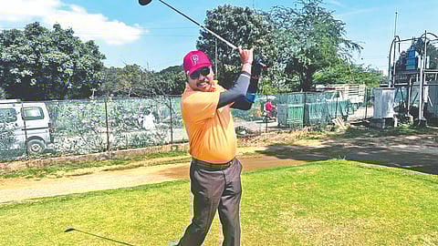 Rampramukh Reddy in action