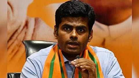 Tamil Nadu BJP president K Annamalai