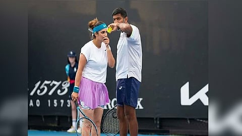 Sania Mirza and Rohan Bopanna