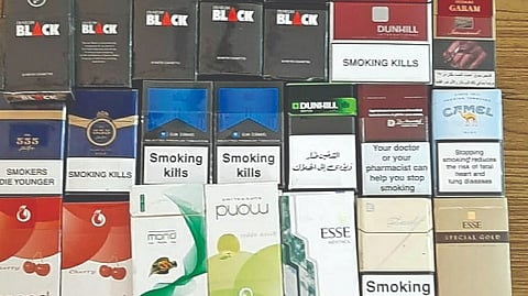 Fake cigarettes seized by police