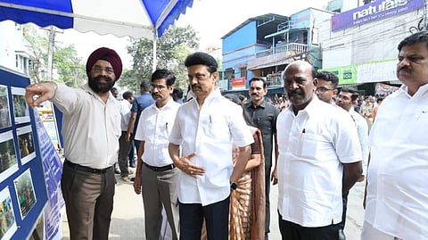CM inspects construction work of King institute hospital