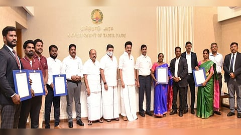 Chief Minister MK Stalin on Friday issued sanction orders for equity investments