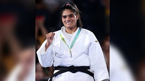 Indian Judoka Tulika Maan