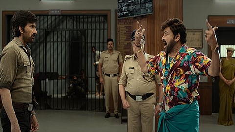 Check out Chiranjeevi, Raviâ€™s face off in Waltair Veerayya trailer