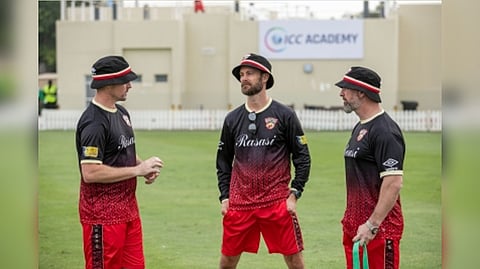 Desert Vipers head coach James Foster