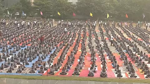 Under the Sirpi scheme, yoga training classes are conducted for 5,000 students.