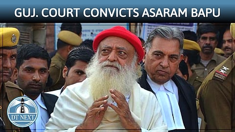 Gujarat sessions court convicted Asaram Bapu in an another rape case