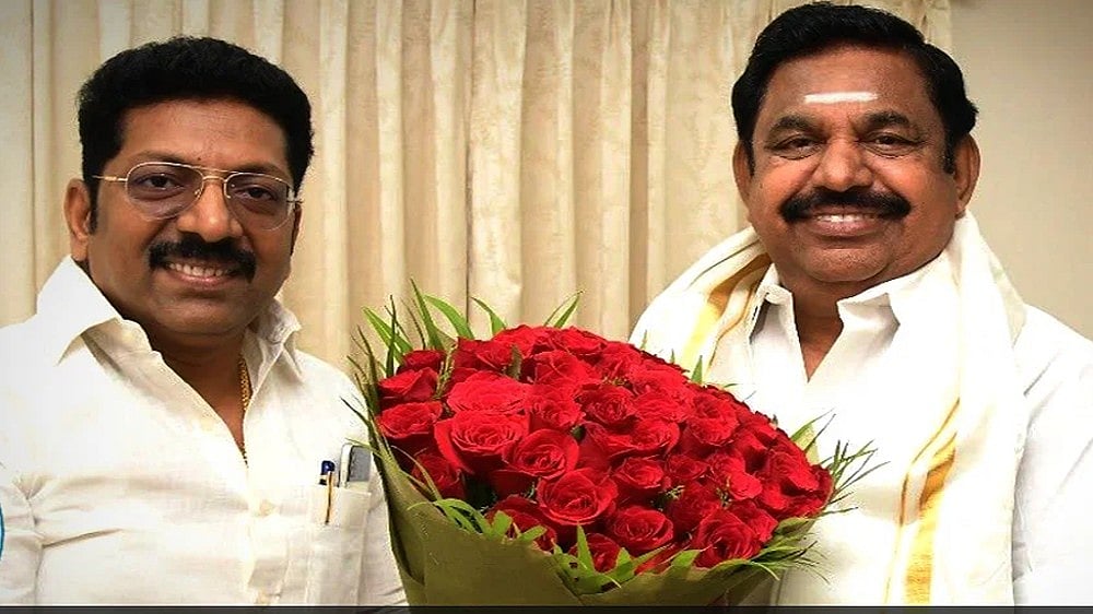 Former Tiruparankundram MLA P Saravanan joins AIADMK