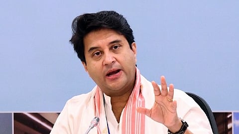 Union Civil Aviation minister Jyotiraditya Scindia
