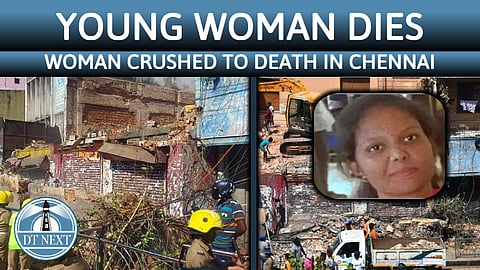 Young woman crushed to death in Chennai