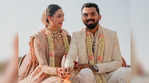 Athiya Shetty and KL Rahul
