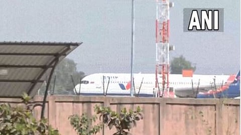 A visual from the Jamnagar airport