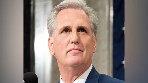 US House minority leader Kevin McCarthy