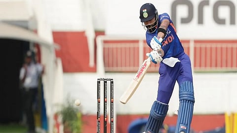 Virat Kohli became the fifth-highest run-scorer in history of ODI cricket on Sunday