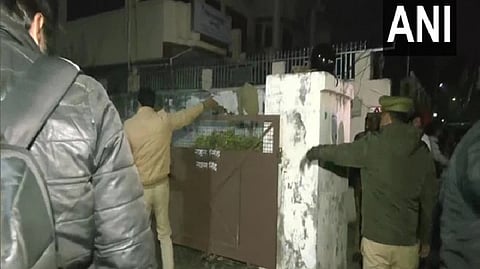 Scenes from the spot