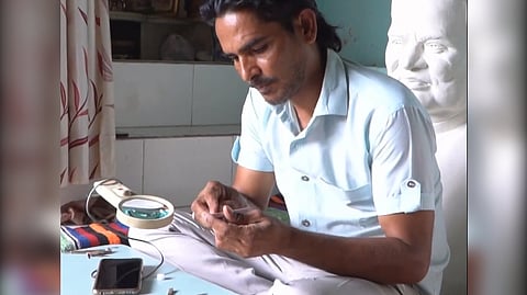 Screengrab from the video