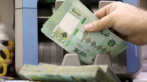 Lebanese Pound banknotes
