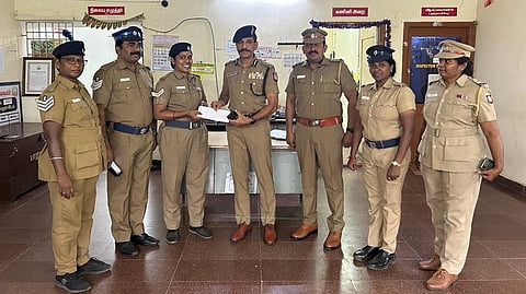 DGP C Sylendra Babu, makes  a surprise visit to Nolambur Police station