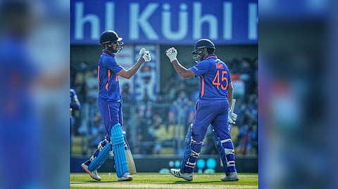 Shubman Gill and Rohit Sharma
