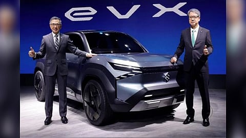 Maruti Suzuki premieres Concept Electric SUV eVX at Auto Expo 2023