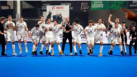 Belgium hockey team.